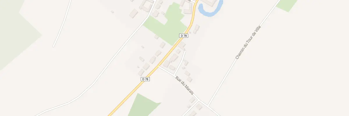 Plan du 21 Rue du 4eme Ric à Gury