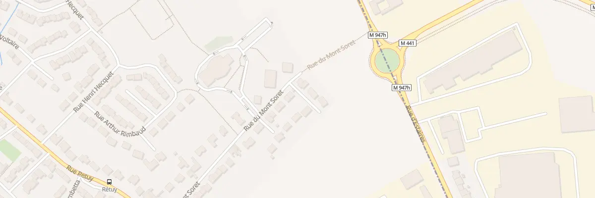 Plan du 56 Rue du Mont Soret à Violaines