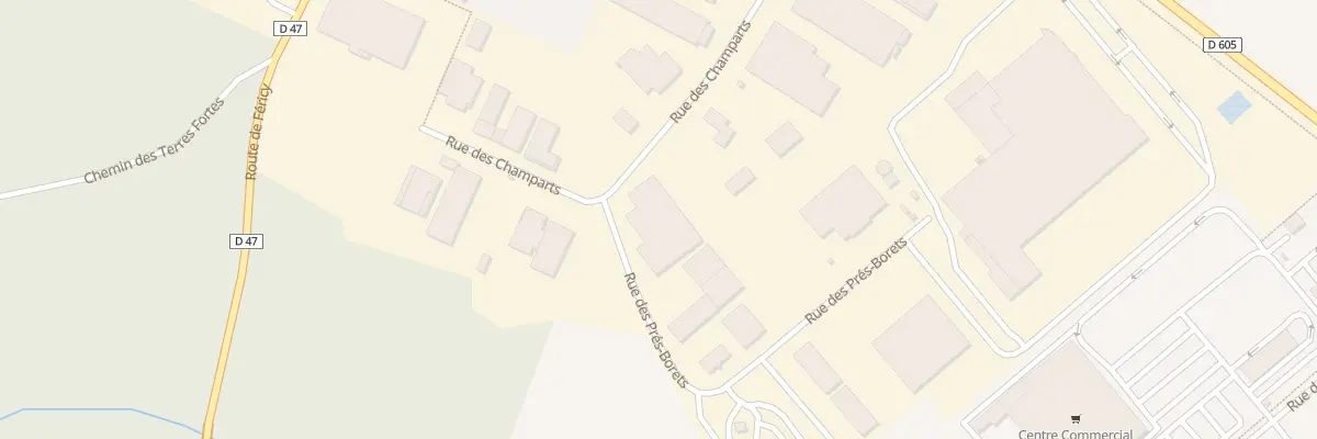 Plan du 11 Rue des Champarts au Châtelet-en-Brie