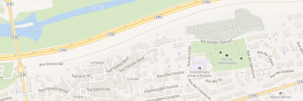 Plan du 51 Rue François Gaxet au Soler