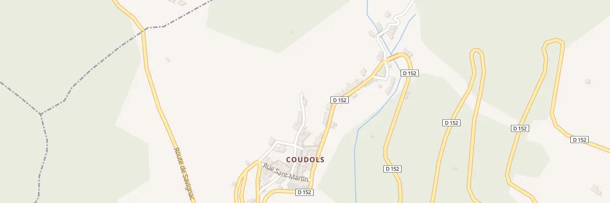 Plan du 5274 Coudols à Viala-du-Tarn