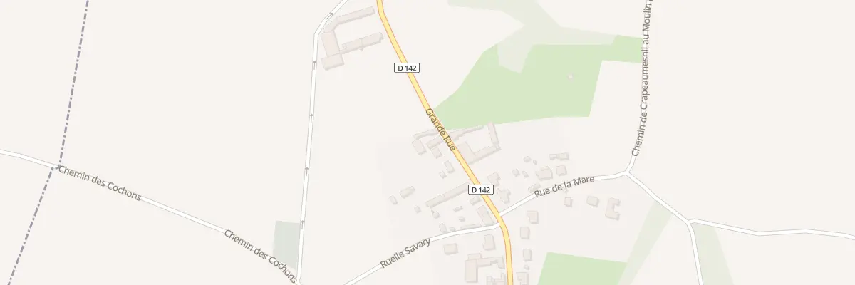 Plan du 1259 Gr Grande Rue à Crapeaumesnil