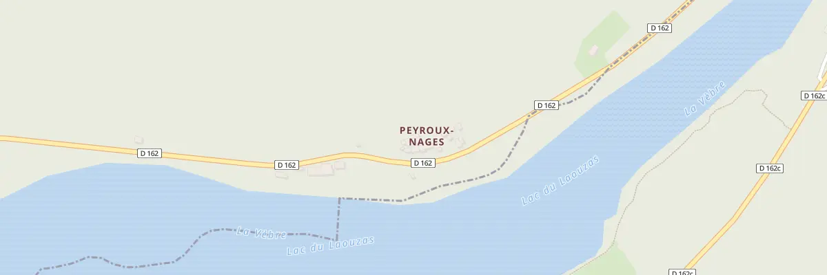 Plan du 5100 Peyroux à Nages