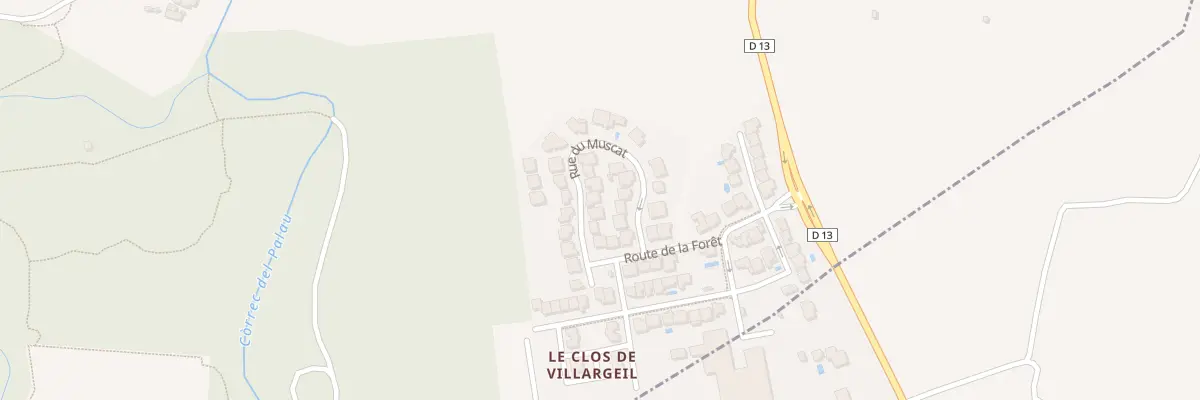 Plan du 20 Rue du Muscat à Saint-Jean-Pla-de-Corts