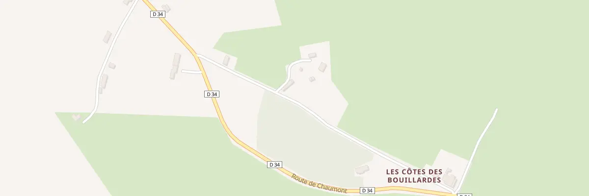 Plan du 3 La Cote des Bouillardes à Givardon