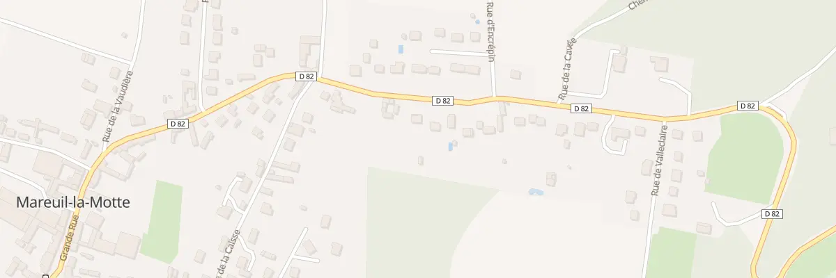 Plan du 22B Rue de Saint Claude à Mareuil-la-Motte