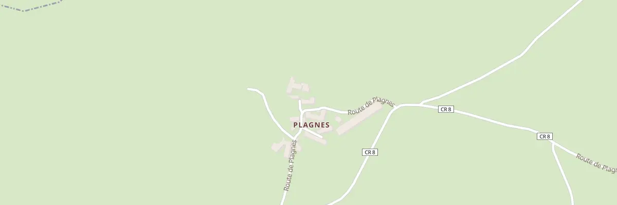 Plan du 5079 Plagnes à Argences en Aubrac