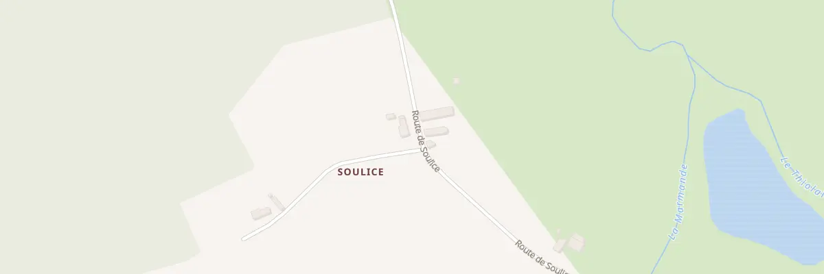 Plan du 5681 Soulice à Cérilly