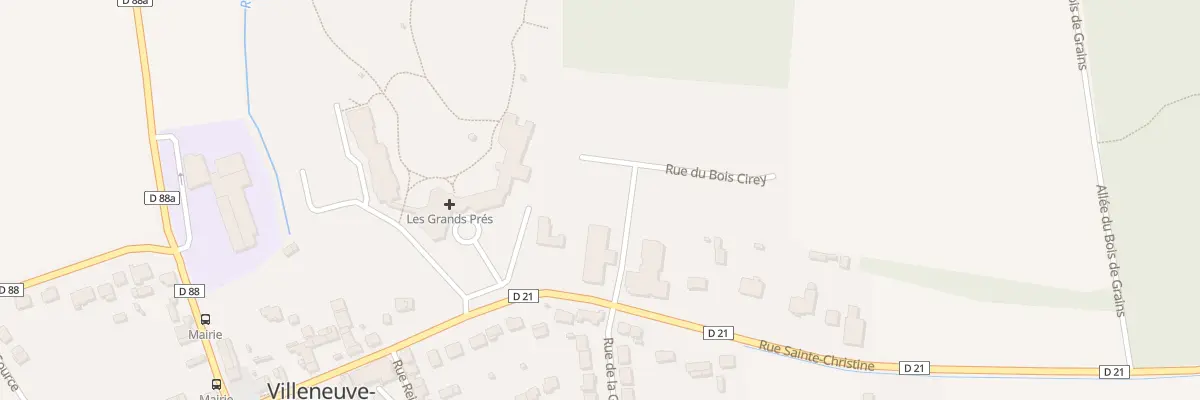 Plan du 9 Rue du Bois Cirey à Villeneuve-Saint-Denis