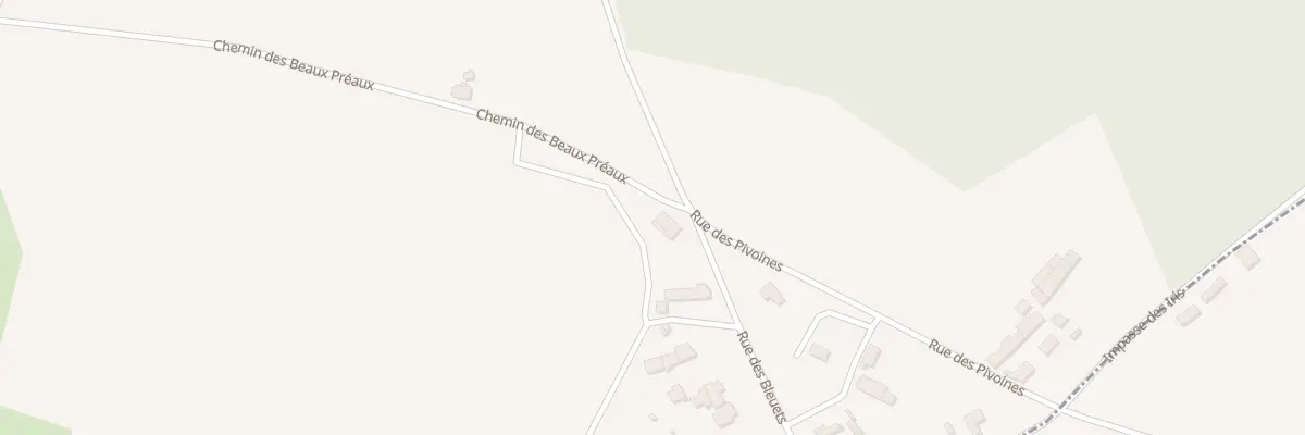 Plan du 1 Rue des Bleuets à Belleville-sur-Loire
