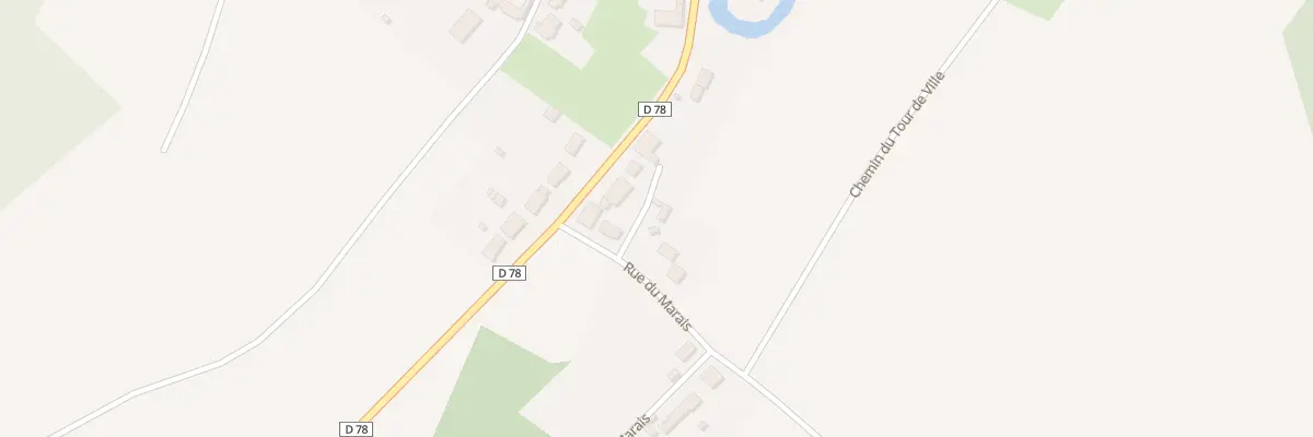Plan du 3 Rue du Marais à Gury