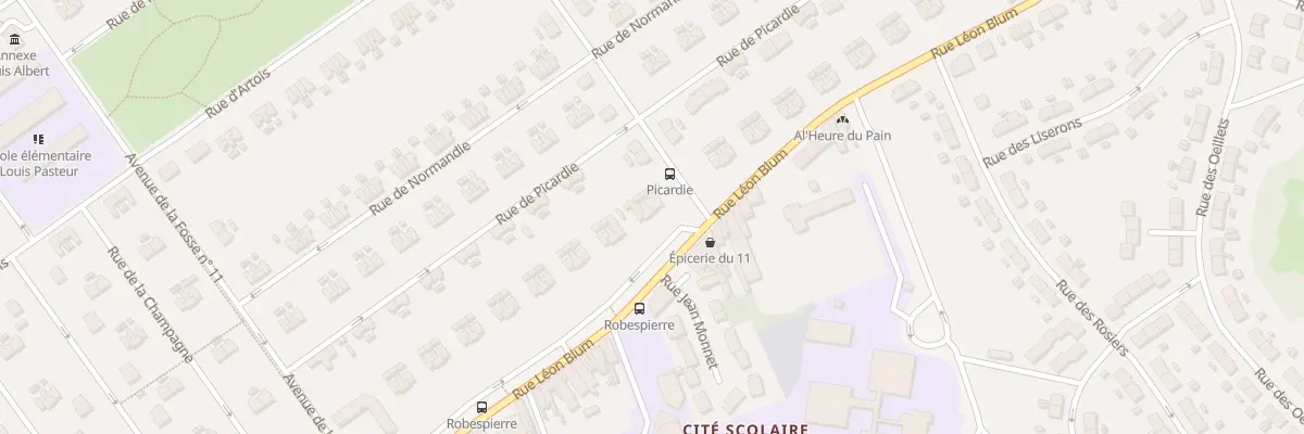 Plan du 78 Rue Léon Blum à Lens