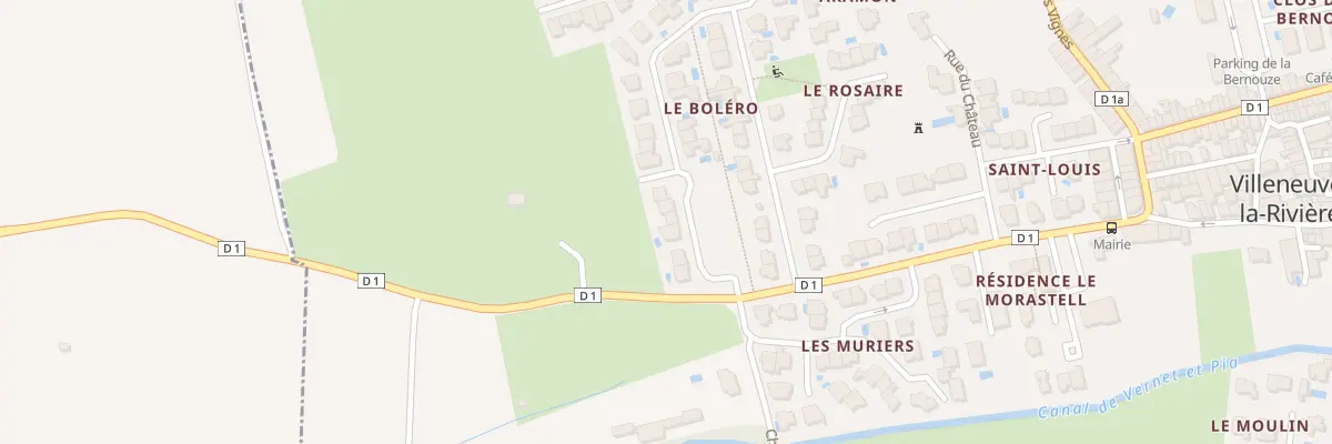 Plan du 4 Av du Boléro à Villeneuve-la-Rivière