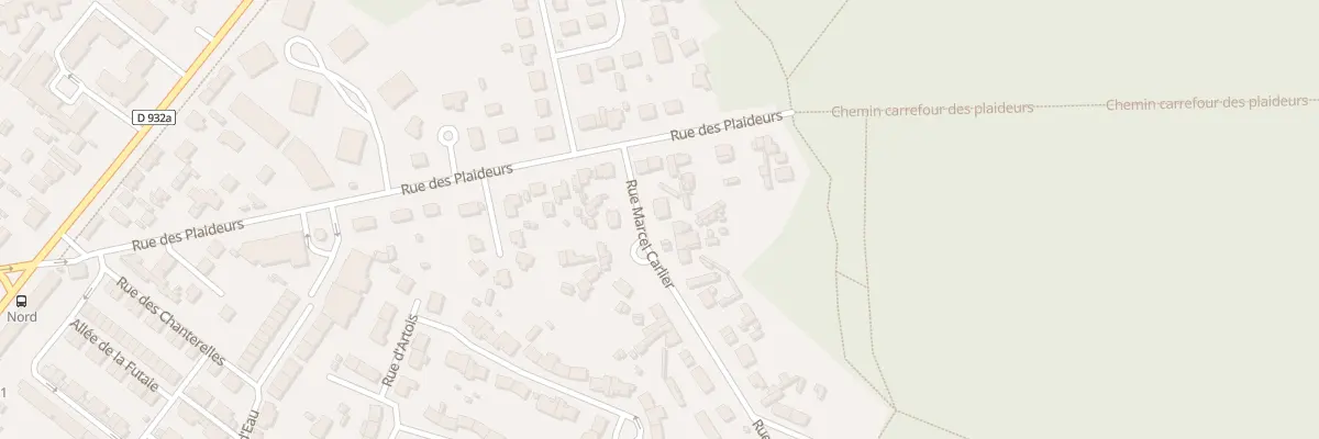Plan du 1 Rue Marcel Carlier à Lacroix-Saint-Ouen