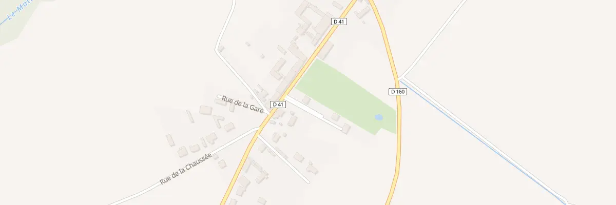 Plan du 1289 Rue de Picardie à Canny-sur-Matz