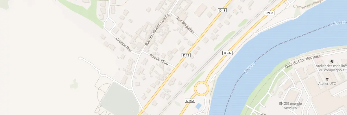 Plan du 534 Rue André Mellenne à Venette