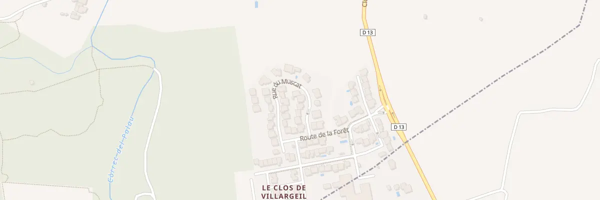 Plan du 30 Rue du Muscat à Saint-Jean-Pla-de-Corts