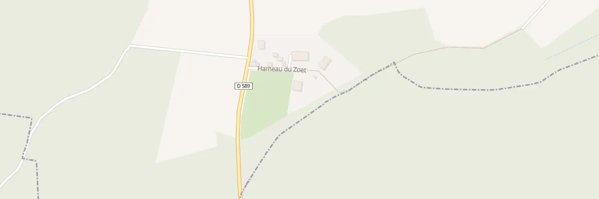 Plan du 6 Vc Hameau du Zoet à Vandélicourt