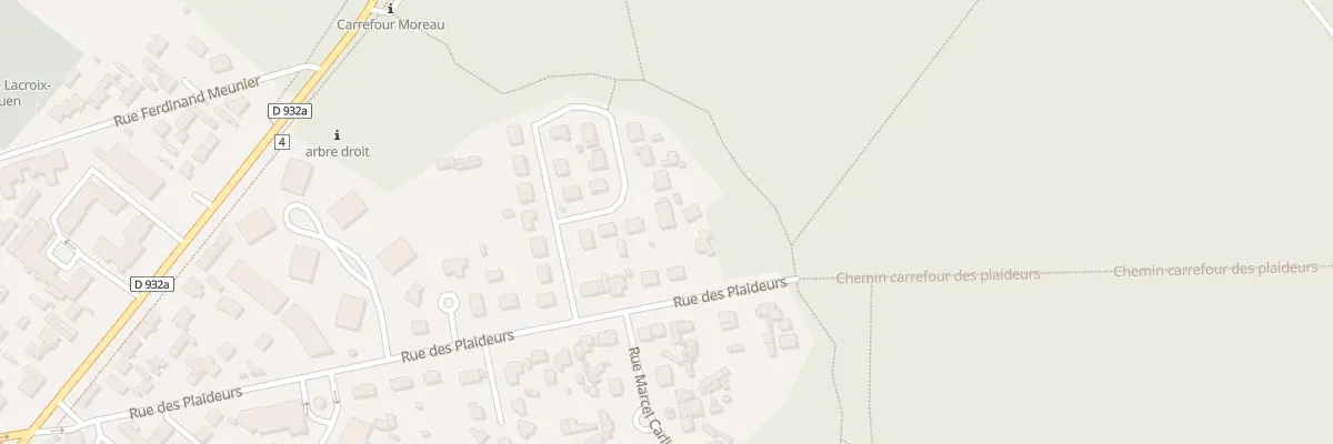 Plan du 10 Rue de Picardie à Lacroix-Saint-Ouen