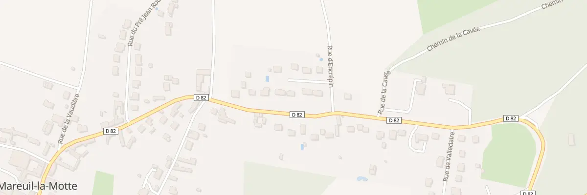 Plan du 5 Rue du Clos d’Encrepin à Mareuil-la-Motte