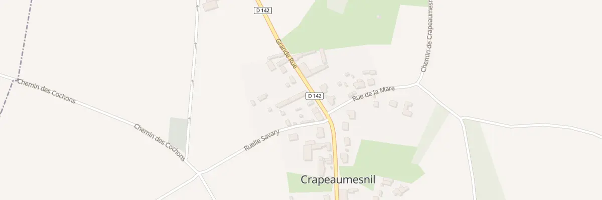 Plan du 1181 Gr Grande Rue à Crapeaumesnil