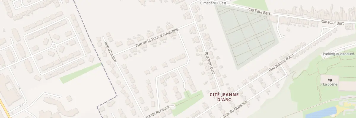 Plan du 21 Rue Pierre de Ronsard à Lens