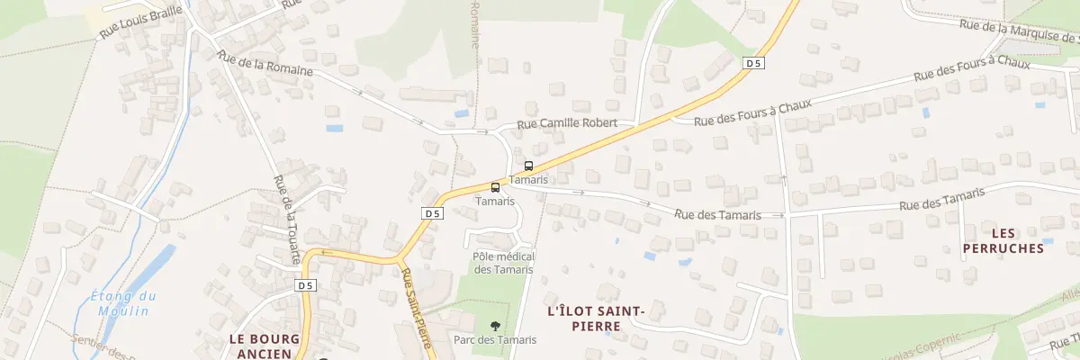 Plan du 1 Rue des Tamaris à Coupvray