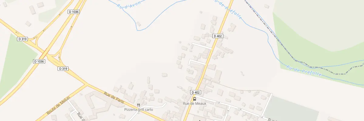 Plan du 43D Rue de Meaux à Guignes