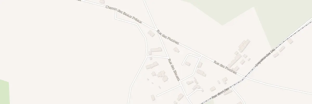 Plan des Chevreaux à Belleville-sur-Loire