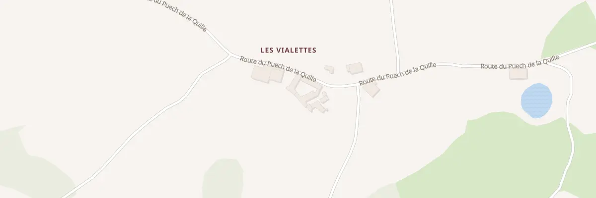 Plan du 5321 Les Vialettes à Ségur