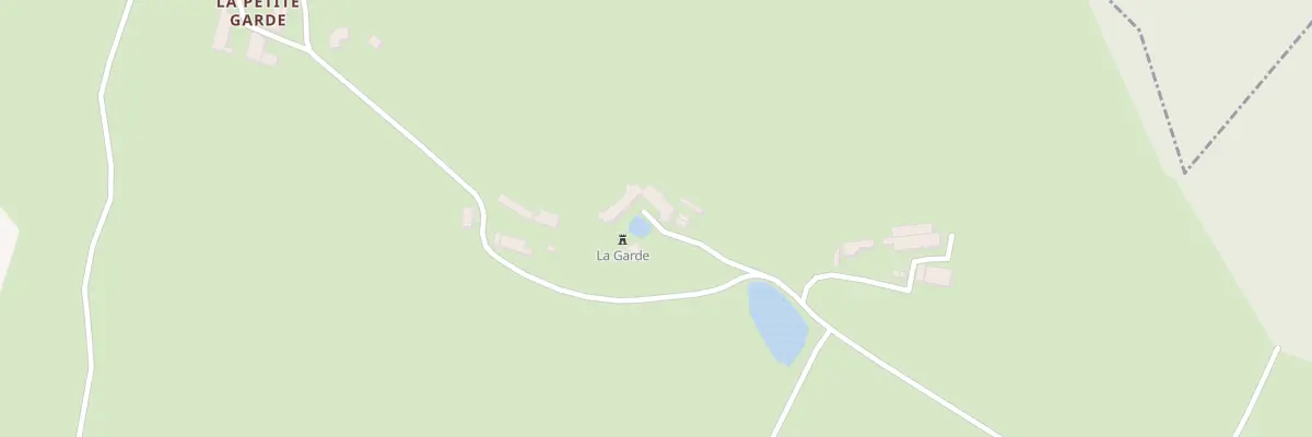 Plan du 4 La Garde à La Celle