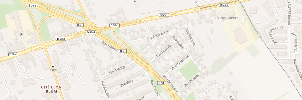 Plan du 3 Rue Thenard à Liévin