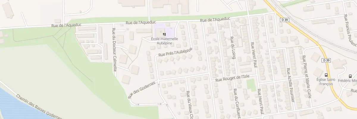 Plan du 8 Rue des Pres Aubepine à Champagne-sur-Seine
