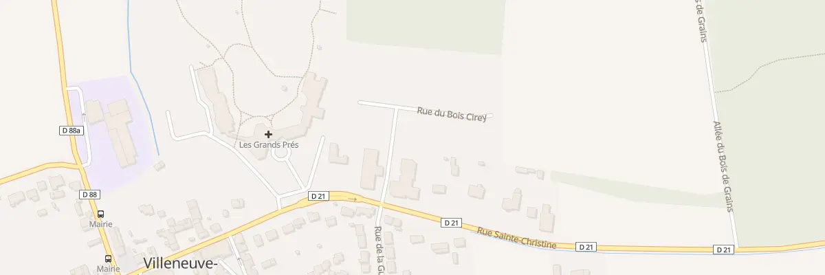 Plan du 10 Rue du Bois Cirey à Villeneuve-Saint-Denis