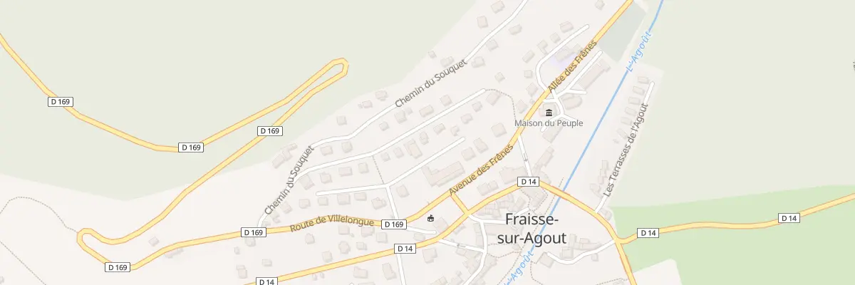 Plan du 13 All des Noisetiers à Fraisse-sur-Agout