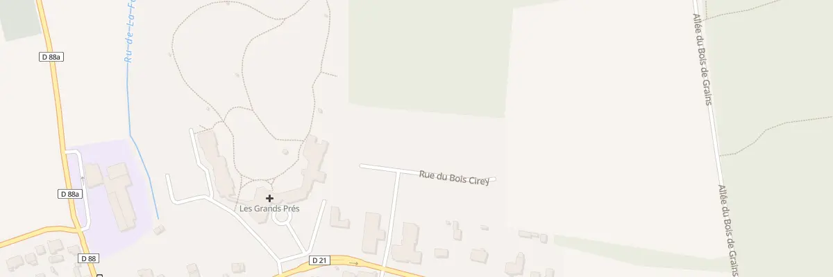 Plan du 19 Rue du Bois Cirey à Villeneuve-Saint-Denis