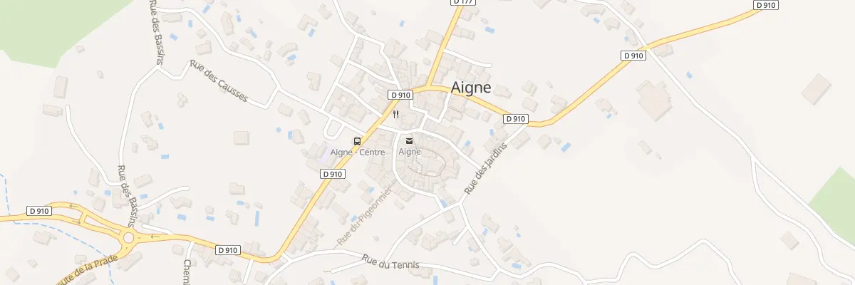 Plan du 5115 Au Village à Aigne