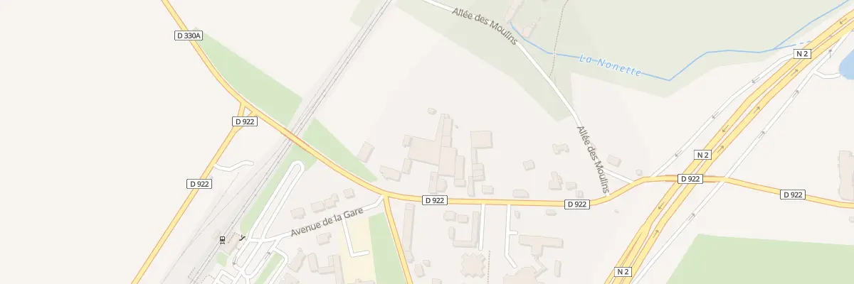 Plan du 38B Rue Beauregard à Nanteuil-le-Haudouin