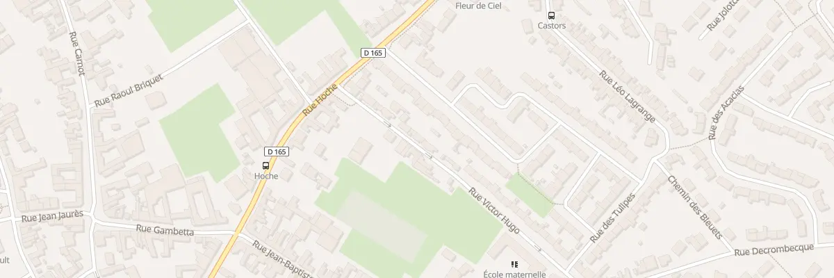 Plan du 7 Rue Victor Hugo à Loos-en-Gohelle