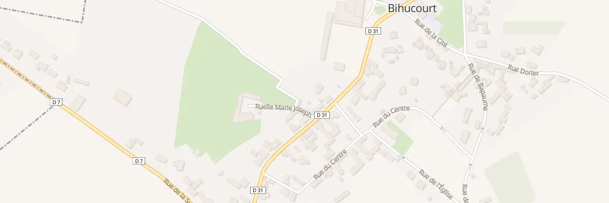 Plan du 2 Rle Marie Joseph à Bihucourt