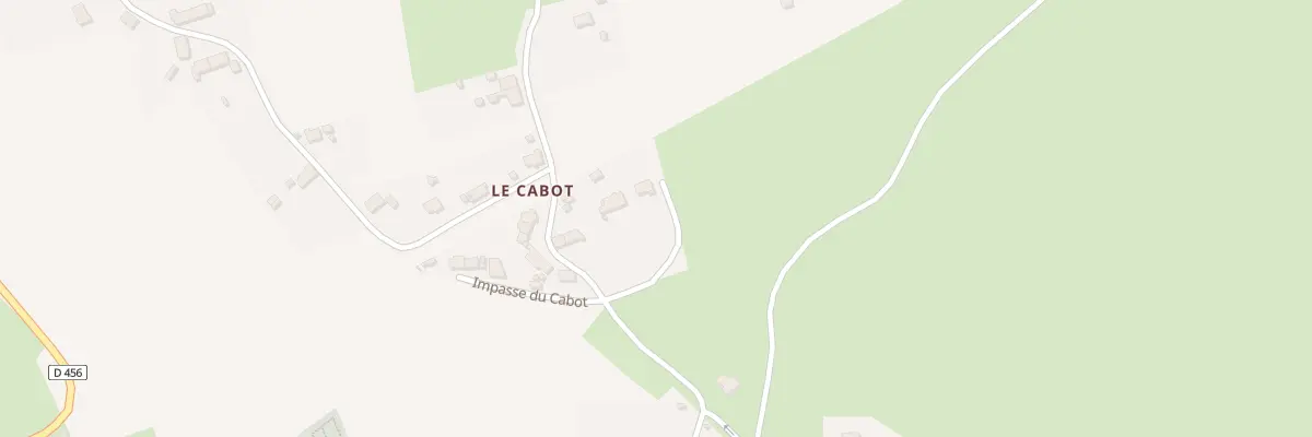 Plan du 2 Le Cabot à Doyet