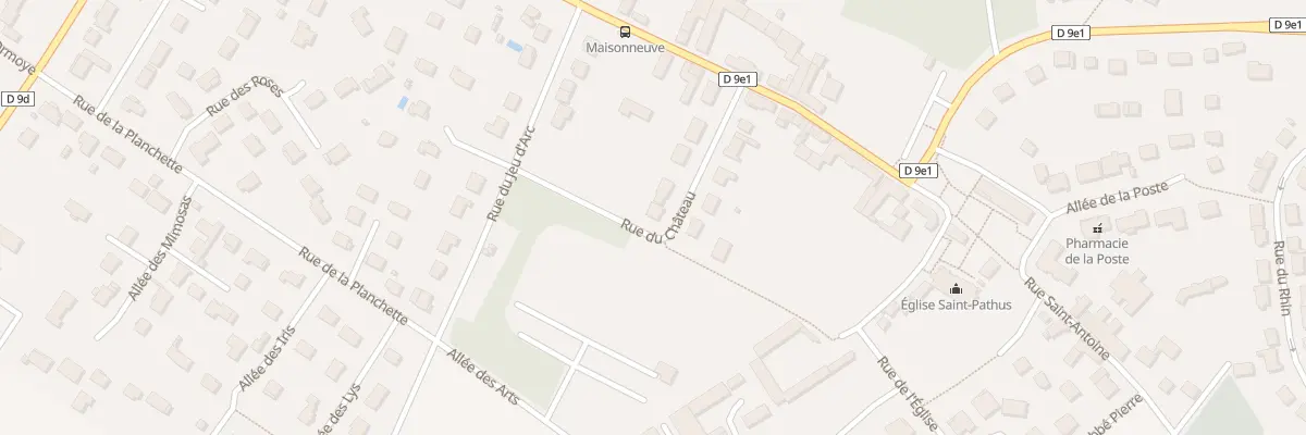 Plan du 12 Rue du Château à Saint-Pathus