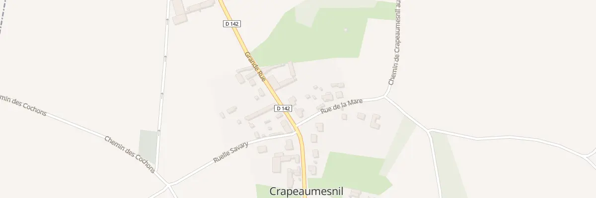 Plan du 1190 Gr Grande Rue à Crapeaumesnil