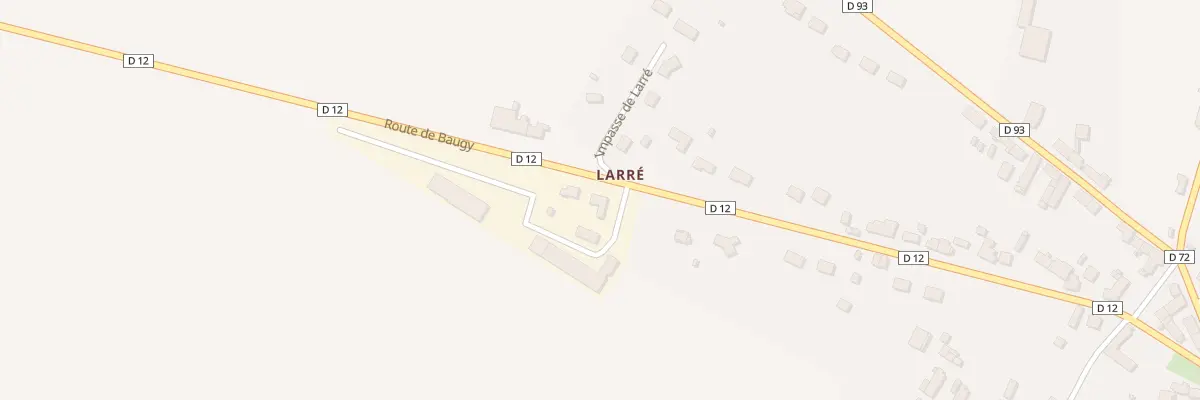 Plan du 19 Rte de Baugy à Villequiers