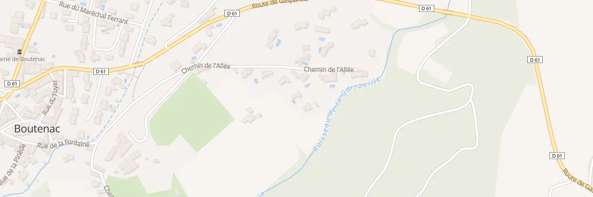 Plan du 10B Che de l’Allée à Boutenac