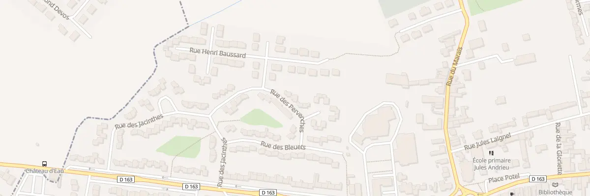 Plan du 18 Rue des Pervenches à Haisnes