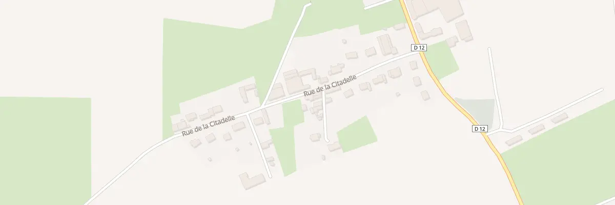 Plan du 12 Rue de la Citadelle à Hamelincourt