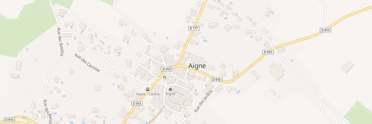 Plan du 17 Rue du Minervois à Aigne