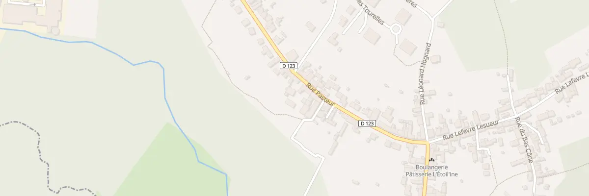 Plan du 222 Rue Pasteur à Béthisy-Saint-Pierre