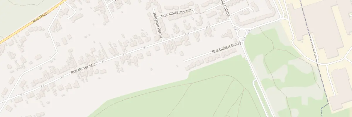 Plan du 79B Rue du 1er Mai à Liévin